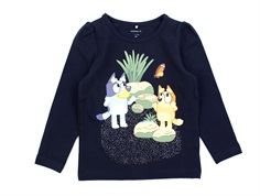 Name It dark sapphire t-shirt Bluey (pige)